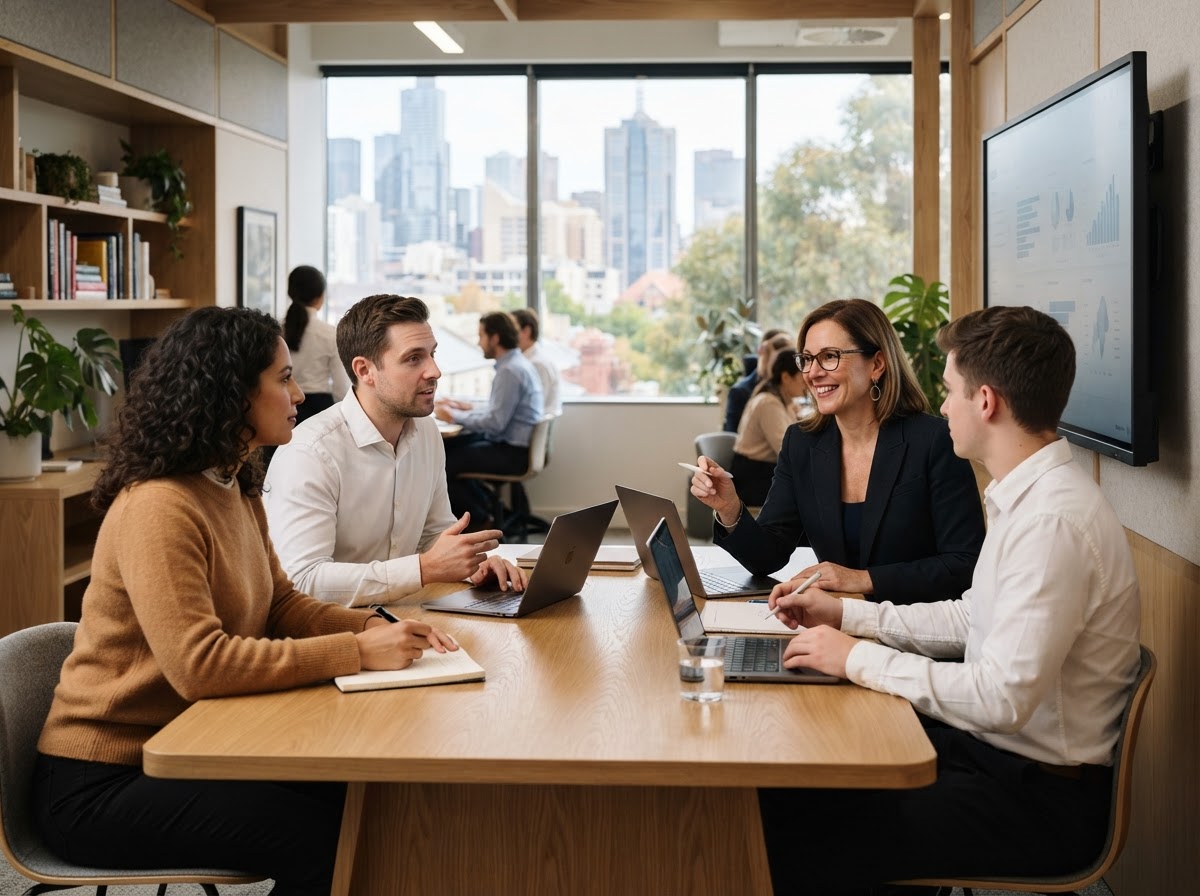 Mürzenvik analysts reviewing a real-time data model